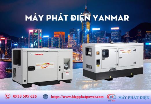 Máy phát điện Yanmar - Máy Phát Điện Hiệp Phát  - Công Ty TNHH Kỹ Thuật Năng Lượng Hiệp Phát